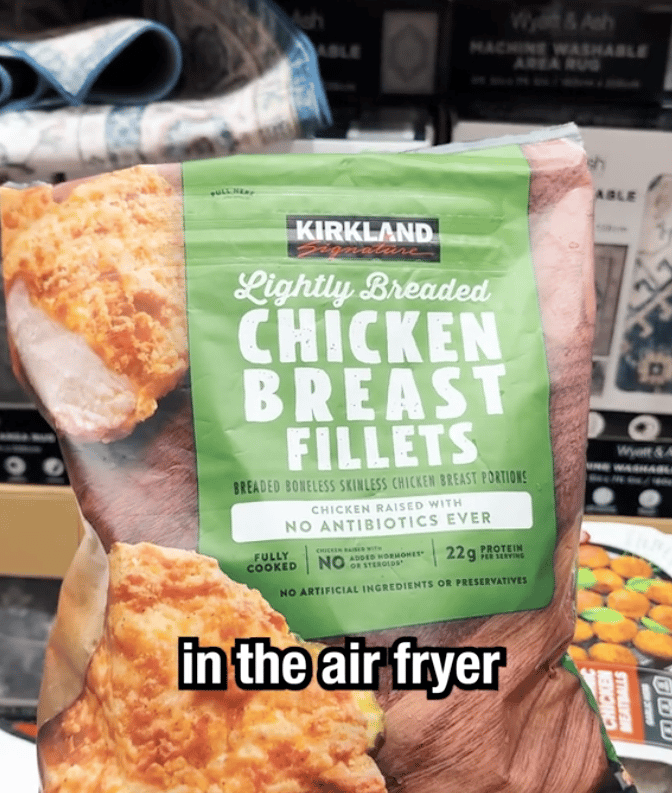 breaded chicken