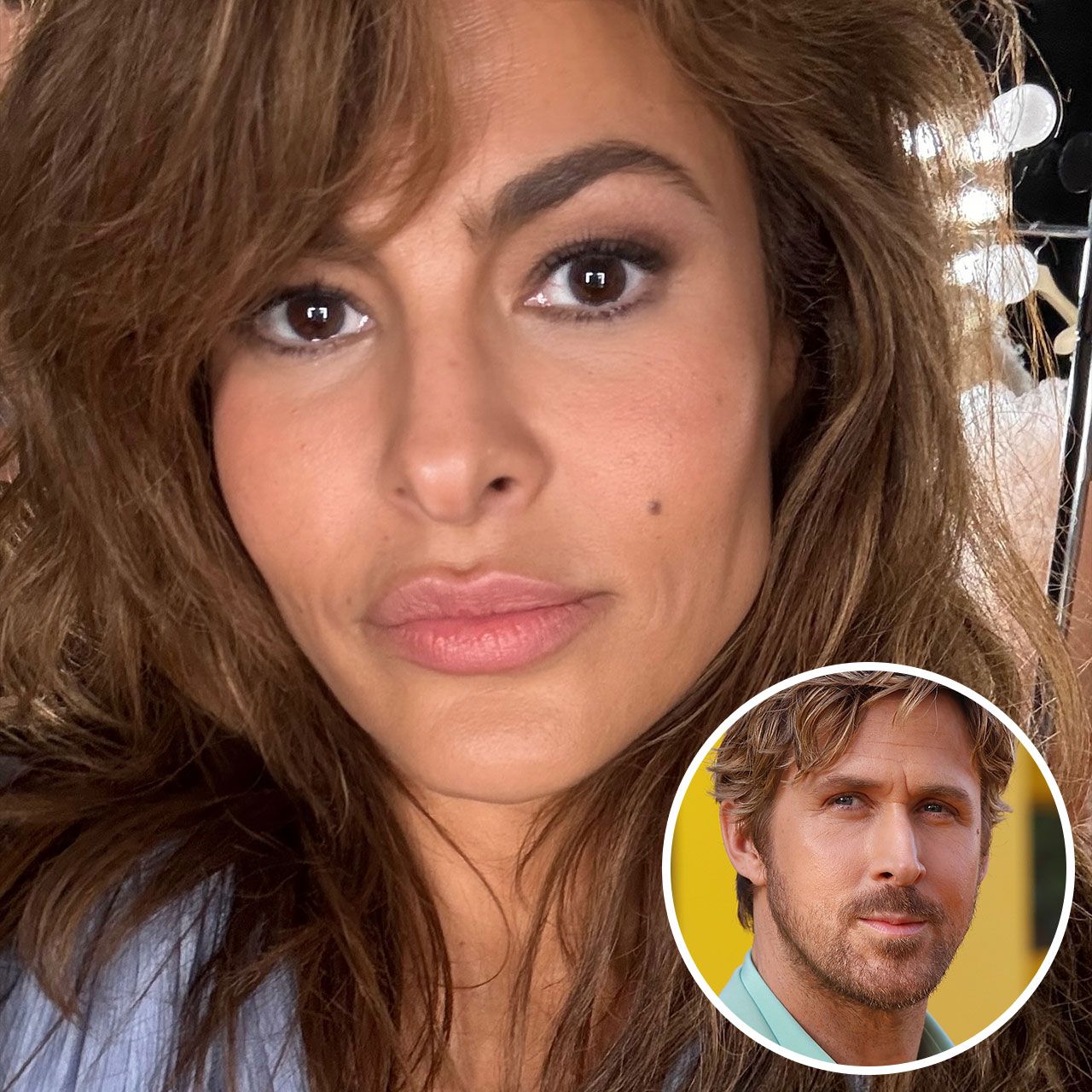 Fans Call Ryan Gosling A 'Lucky Man' After Eva Mendes Stuns In A Pleated  Pink Dress - SHEfinds