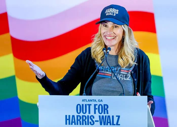 Julia Roberts speaks at Atlanta Pride kickoff event