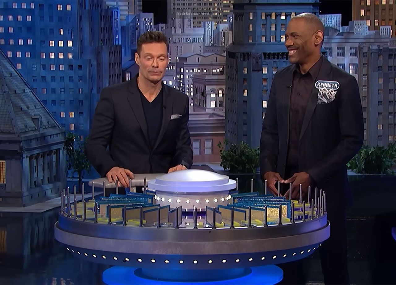 Ryan Seacrest on Wheel of Fortune