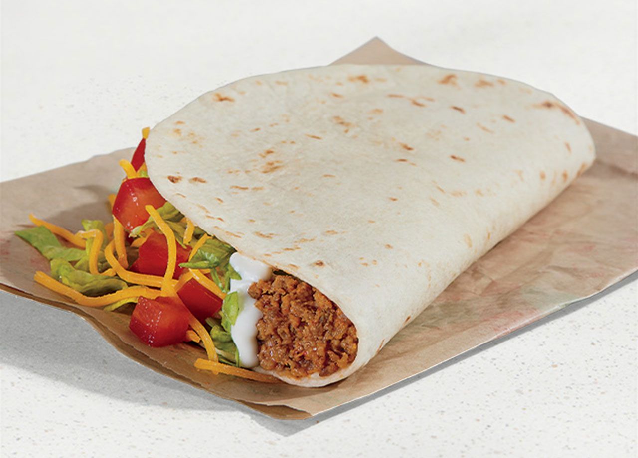 taco bell soft taco supreme