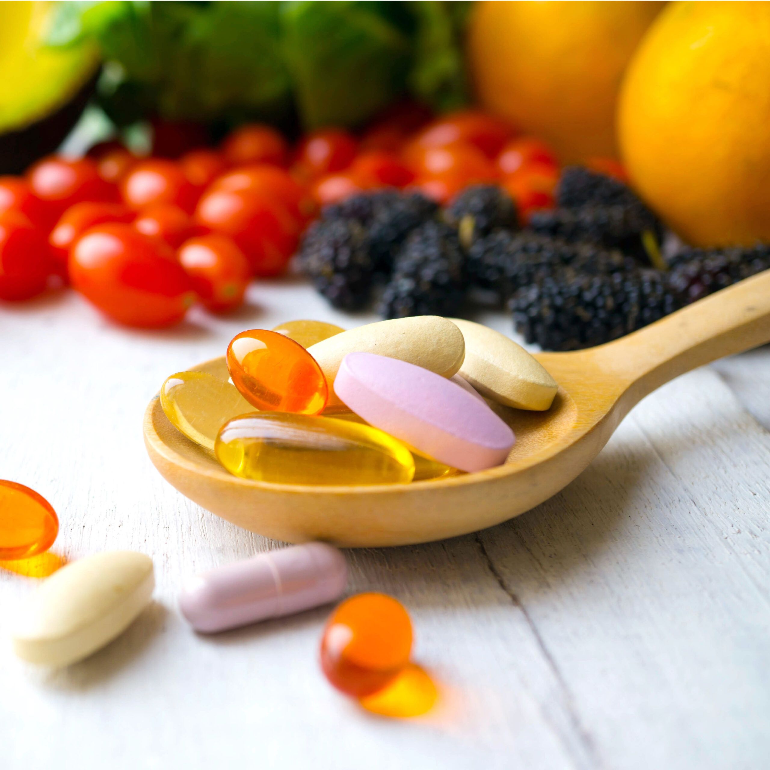 spoonful of supplements