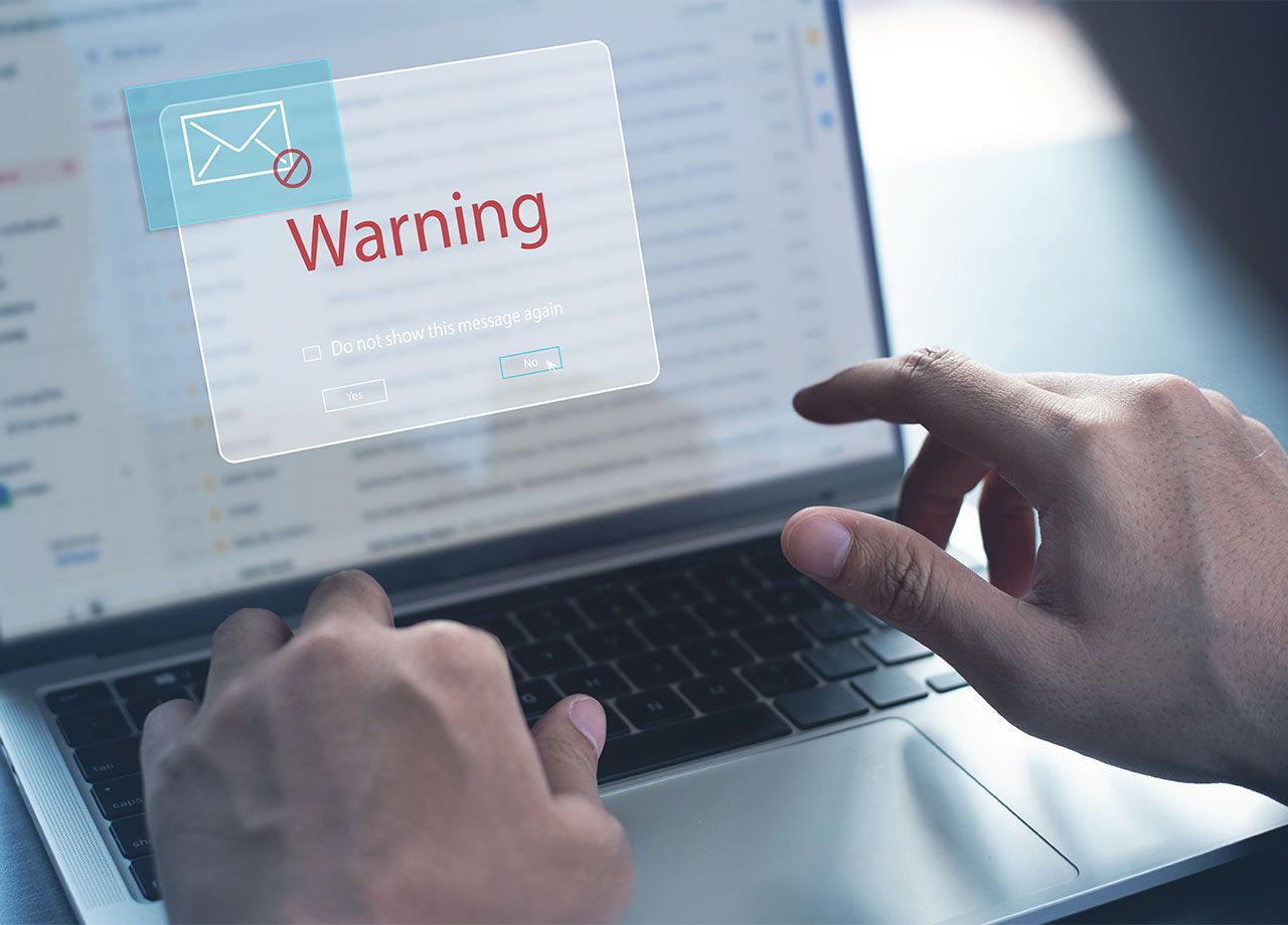 email-warning