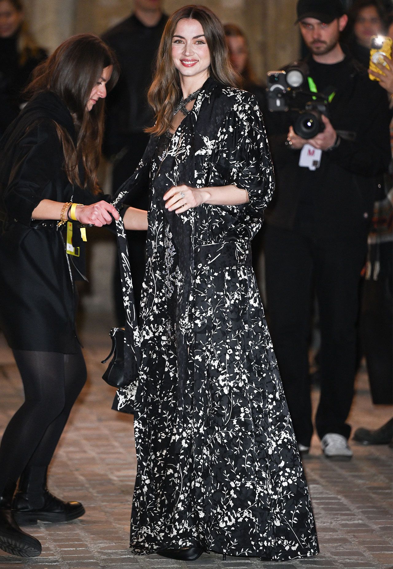 Ana de Armas Louis Vuitton FW25 show Paris Fashion Week