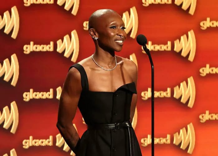 Cynthia Erivo GLAAD Media Awards 2025
