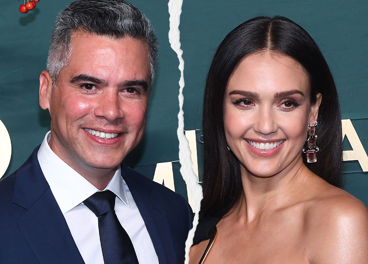 Jessica Alba and Cash Warren split photo
