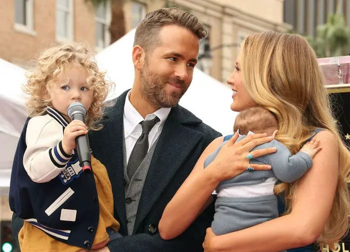 ryan reynolds blake lively kids