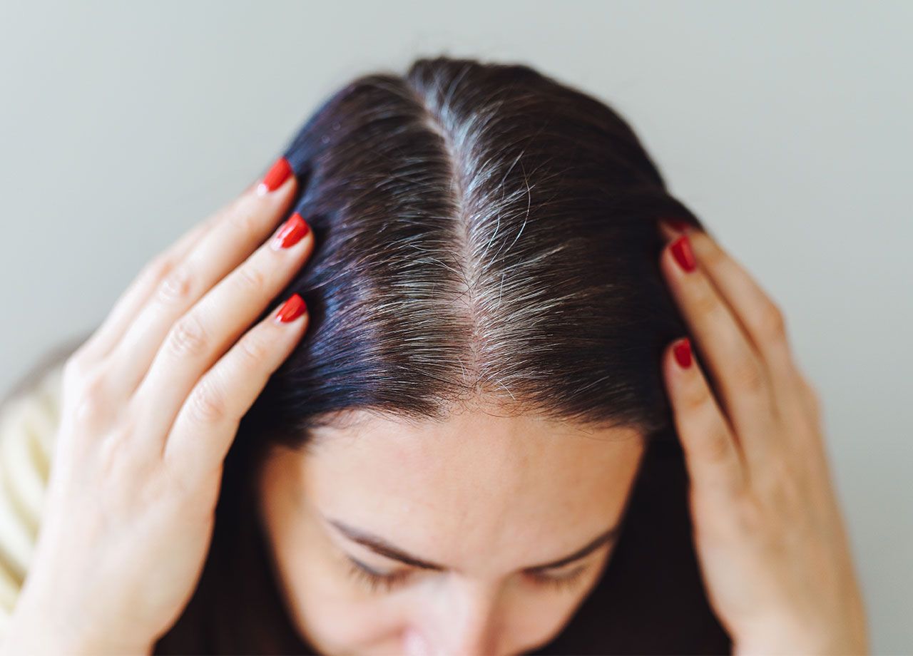 woman-gray-roots