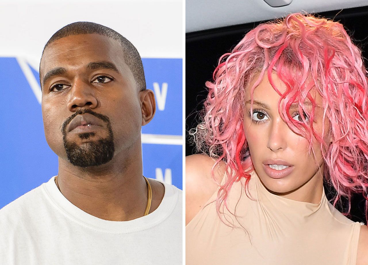 Kanye West and Bianca Censori
