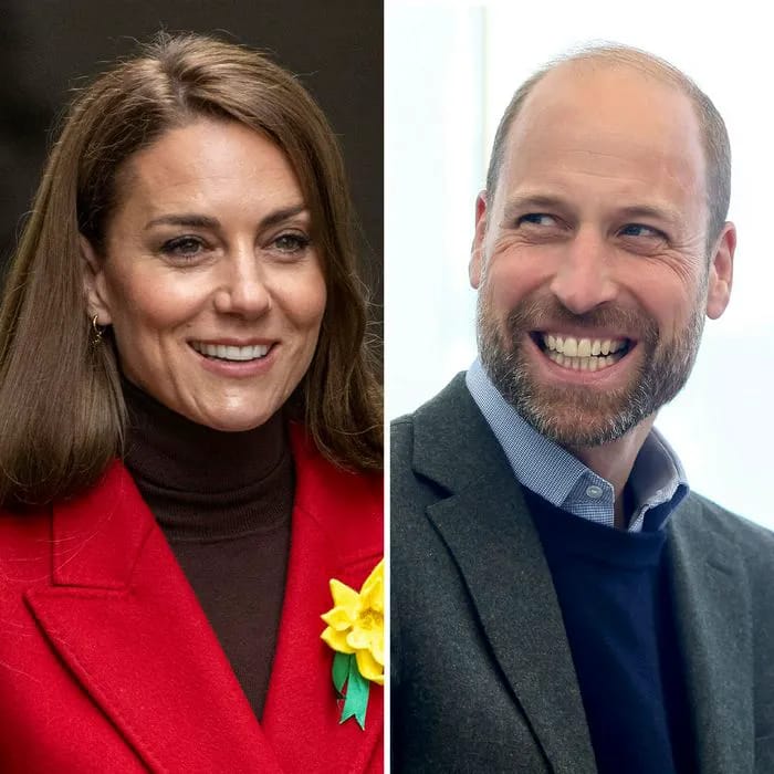 Kate Middleton and Prince William smiling together