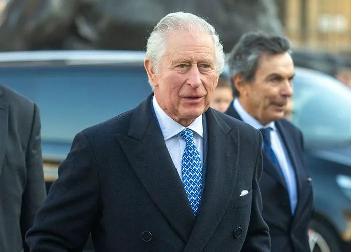 King Charles visits Syria House in Trafalgar Square