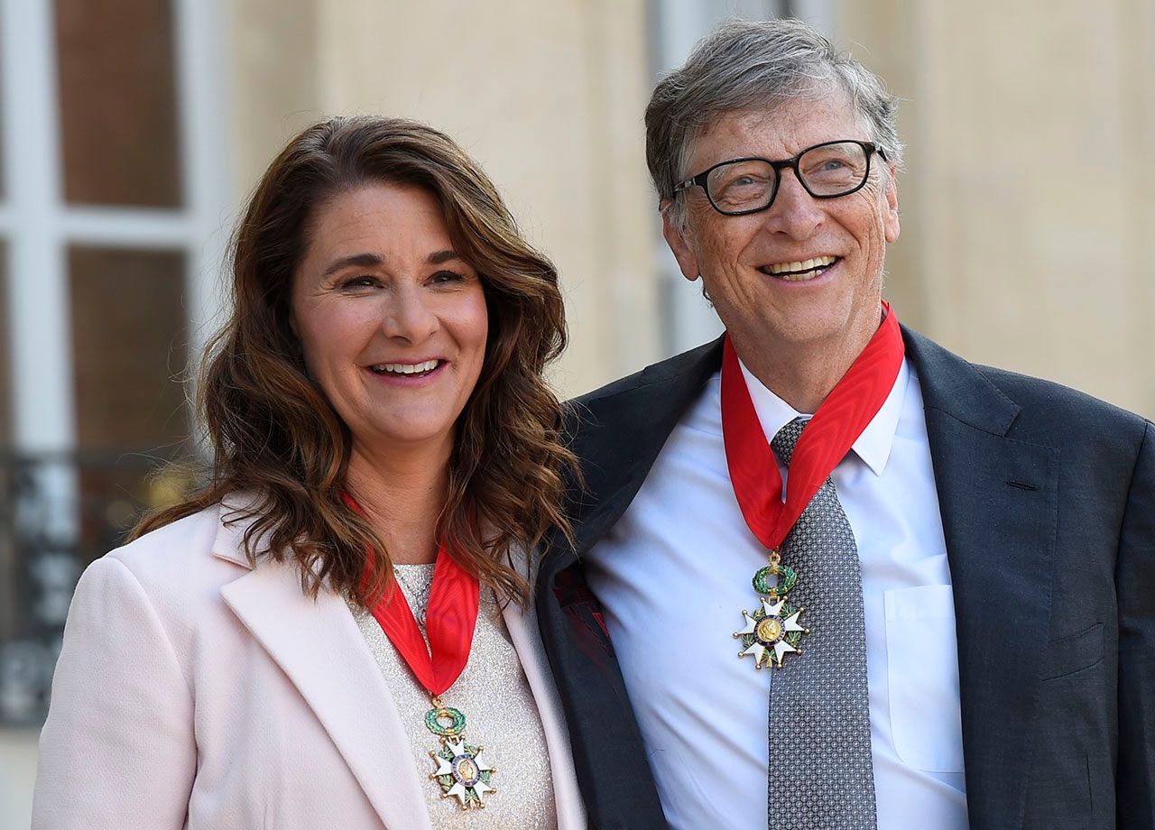 Melinda Gates and Bill Gates