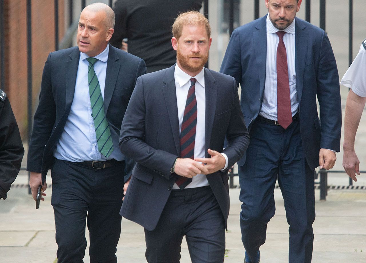 Prince Harry arrives at Royal Courts of Justice April 9th 2025