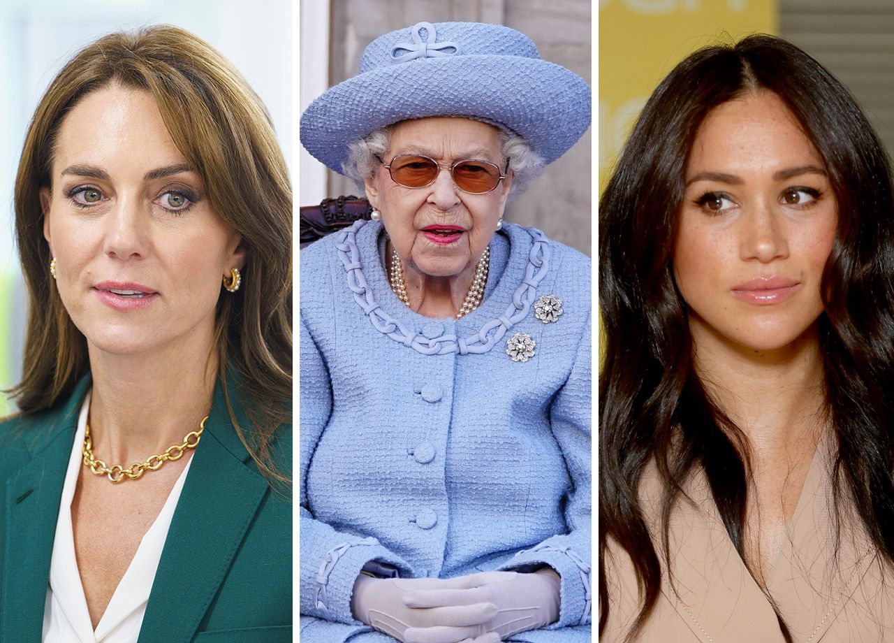 Kate Middleton Queen Elizabeth II Meghan Markle