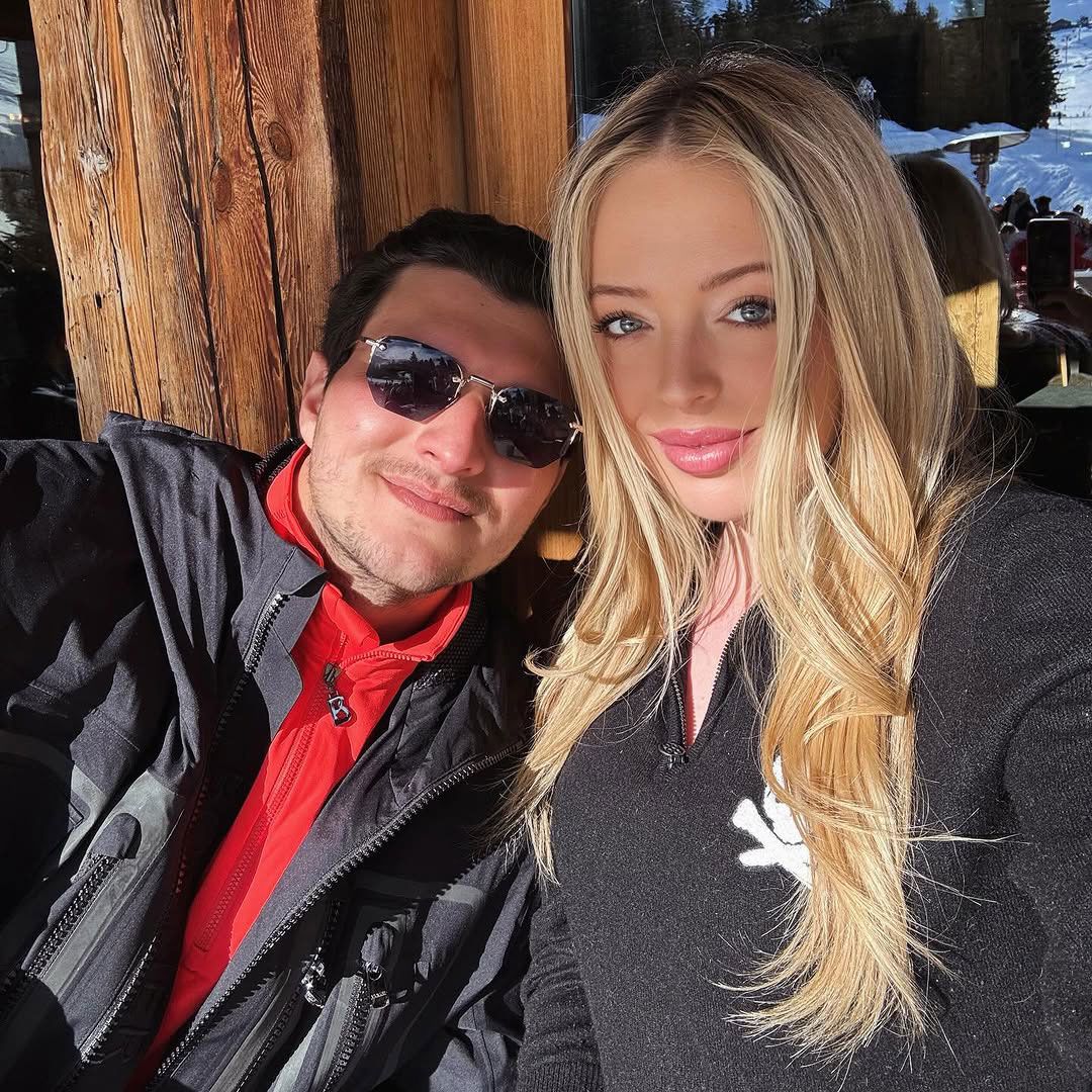 Tiffany Trump and her husband selfie