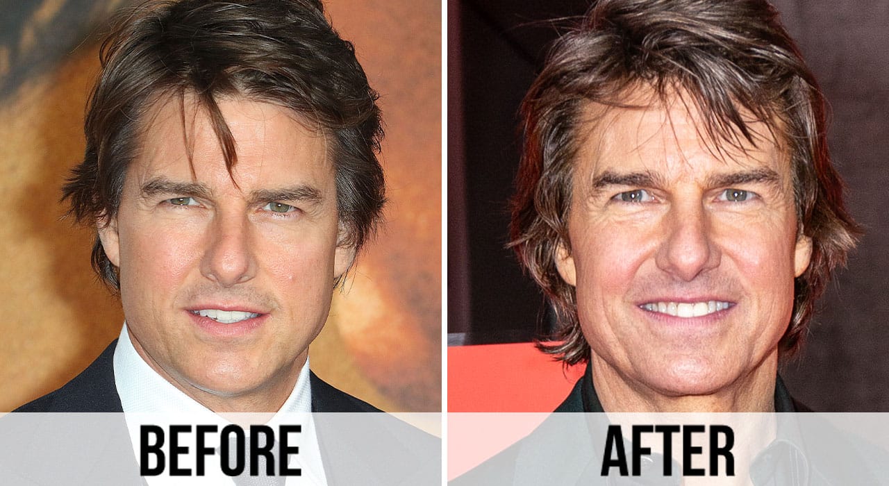 Tom Cruise Before and After