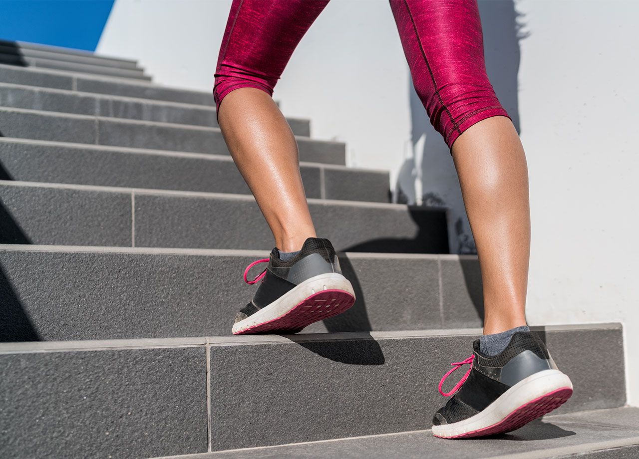 woman-running-up-stairs