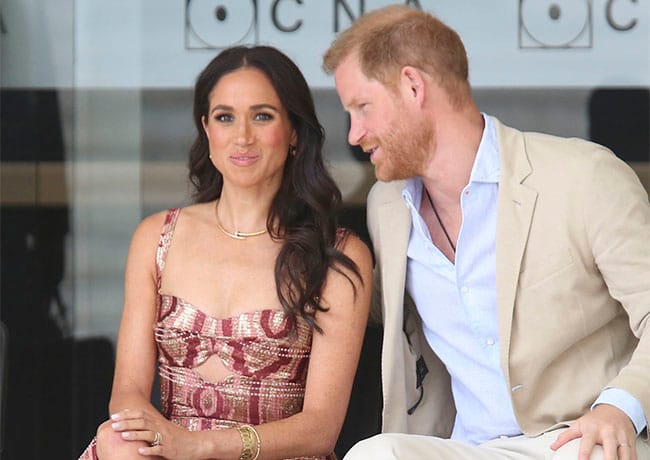 Meghan Markle and Prince Harry in Colombia