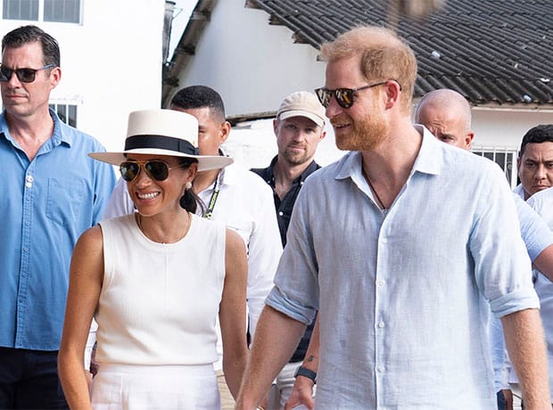 Meghan Markle and Prince Harry in Colombia