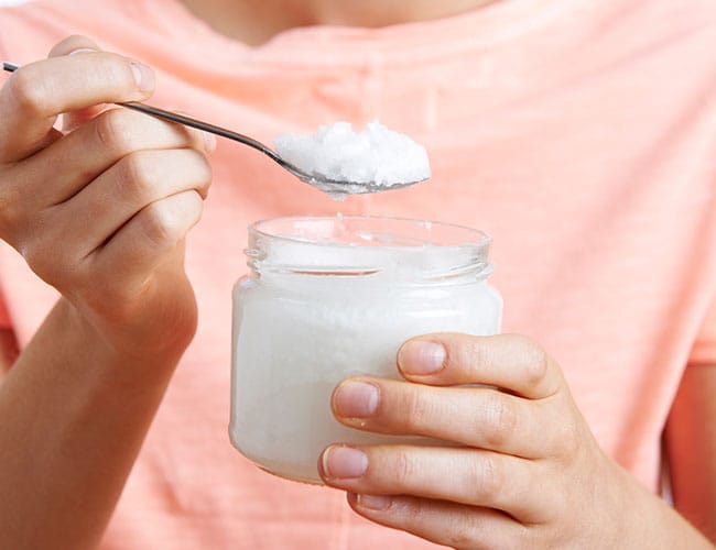 jar of coconut oil