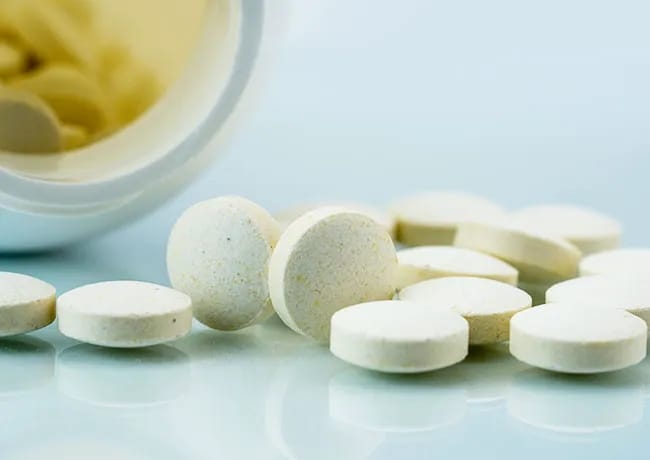 zinc pills