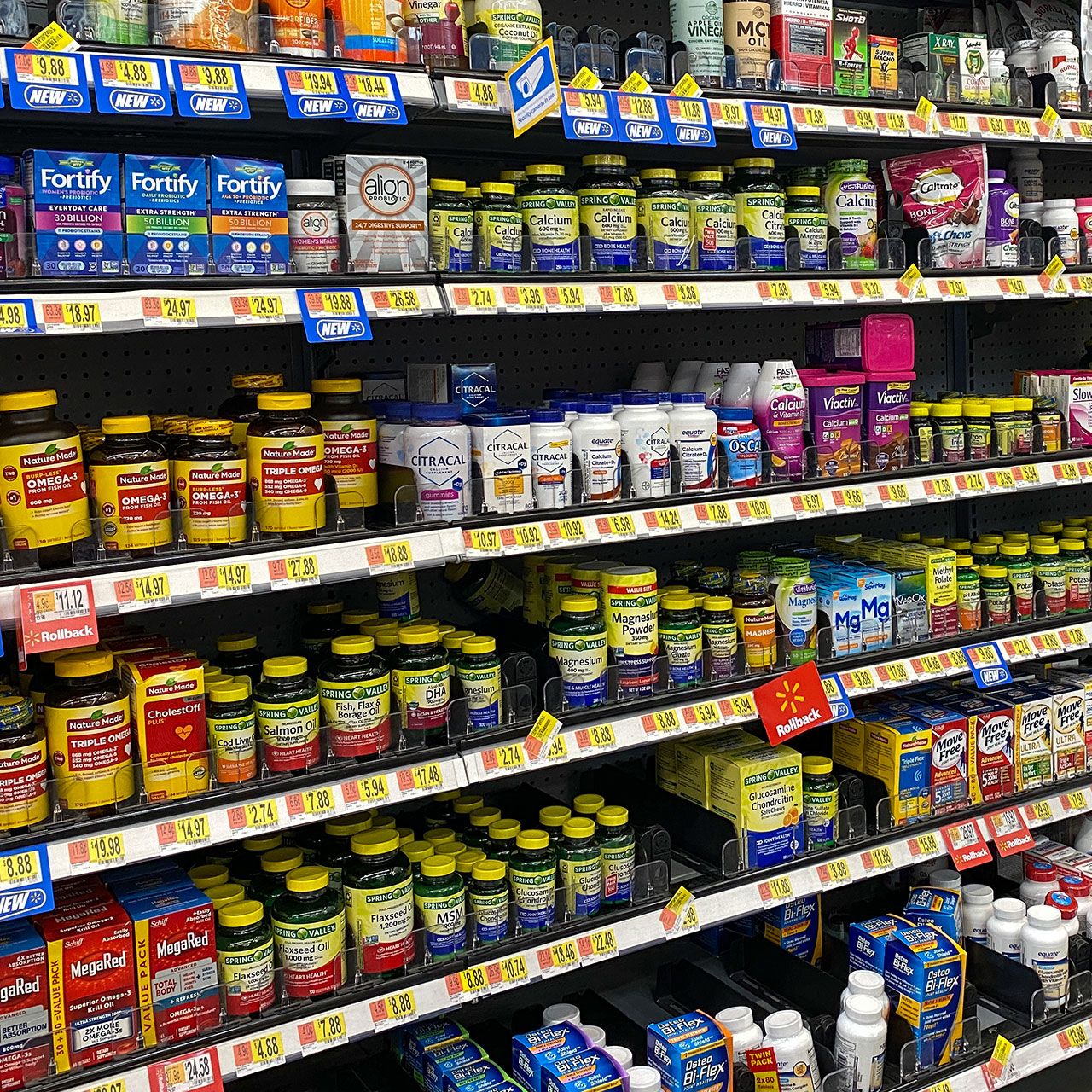 supplement aisle