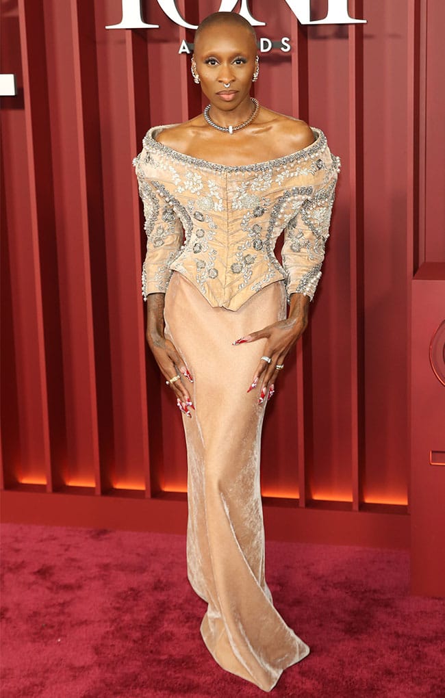 Cynthia Erivo 78th Annual Tony Awards red carpet