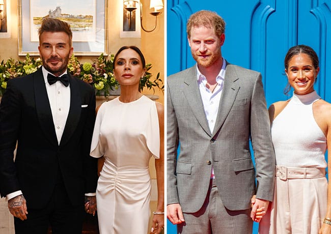 david beckham victoria beckham prince harry meghan markle