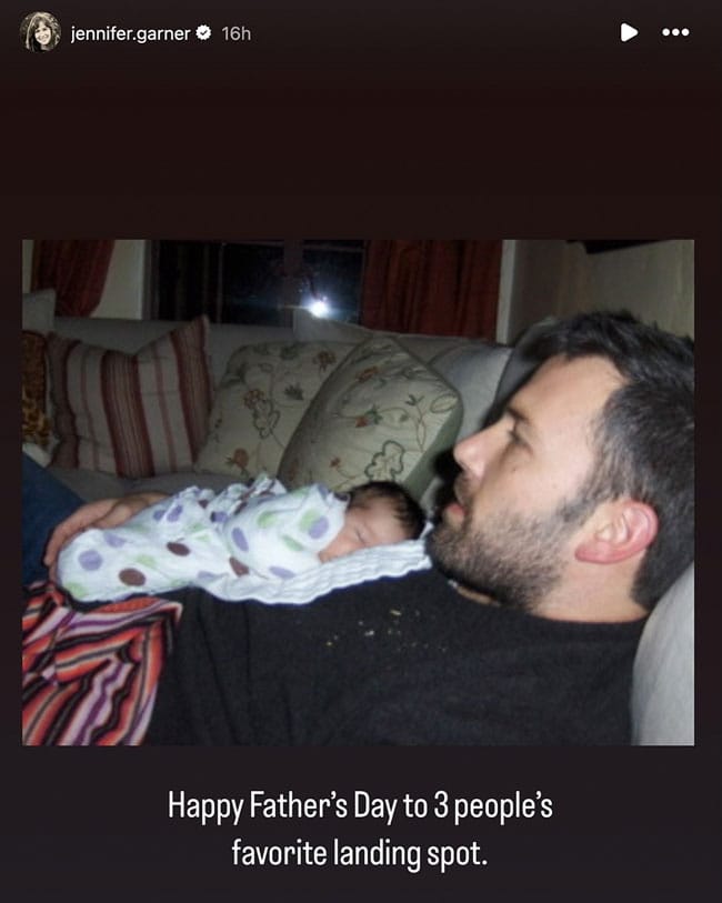 ben affleck fathers day