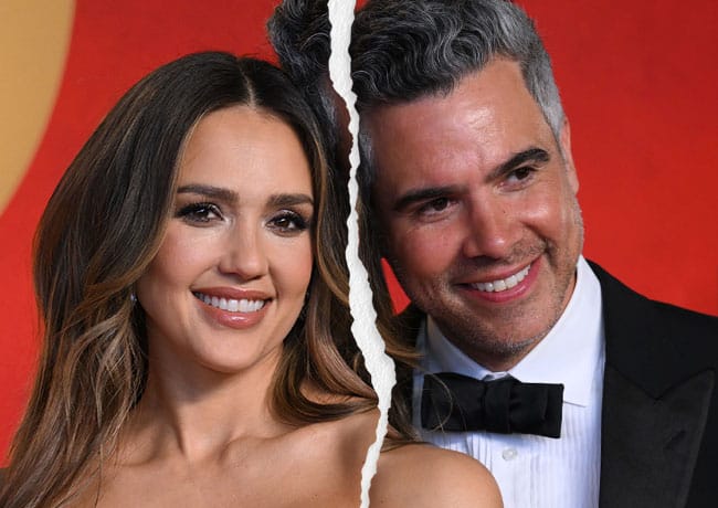 Jessica Alba with ex husband Cash Warren