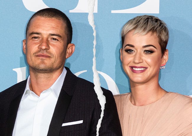 Katy Perry and Orlando Bloom split photo