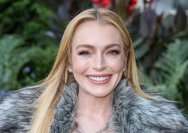Lindsay Lohan Michael Kors Collection arrivals