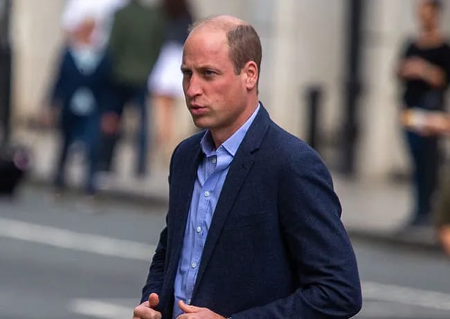 Prince William arriving at Sustainable Ventures