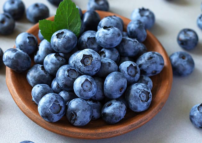 blueberries