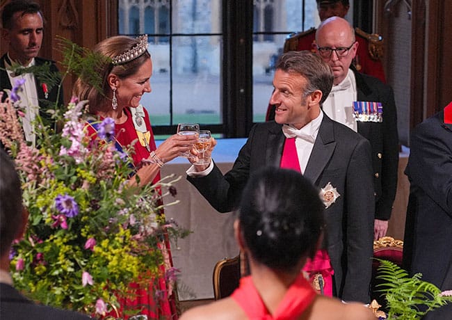 kate middleton emmanuel macron