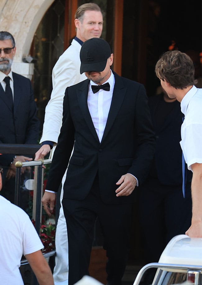 Leonardo DiCaprio Jeff Bezos wedding