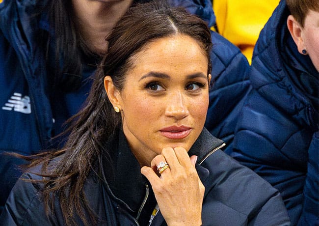 Meghan Markle looking to the side Invictus Games 2025