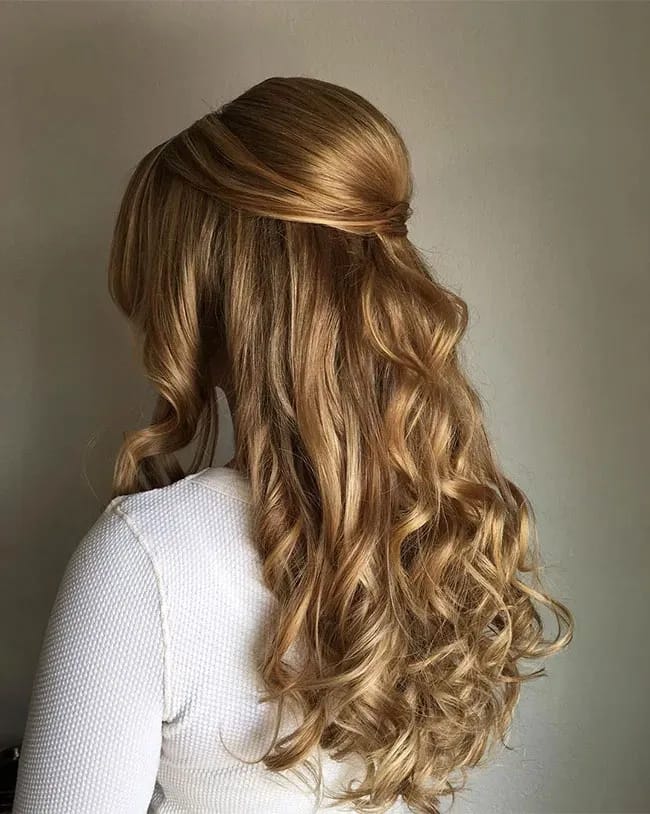 half-up-half-down-hair