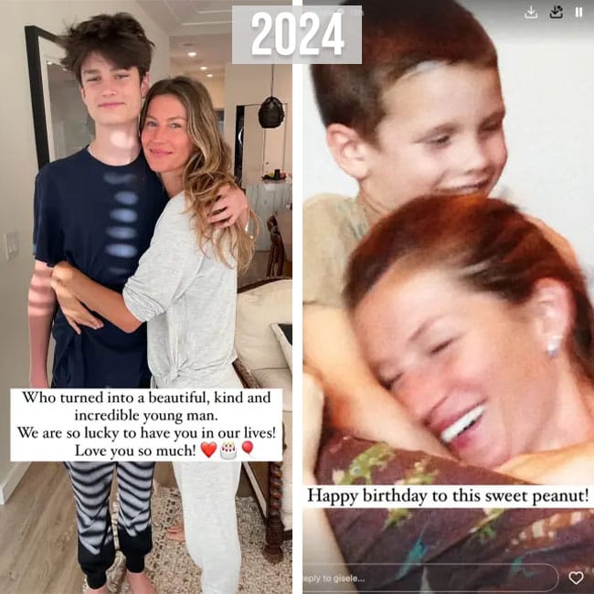 Gisele Bundchen Jack birthday Instagram 2024