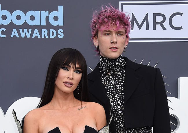 Machine Gun Kelly and Megan Fox 2022 Billboard Music Awards