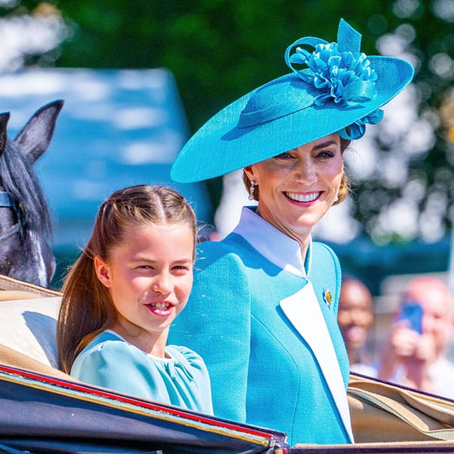 Princess Charlotte Recreates Her Mom's Iconic Polka Dot Look In A Chic Navy  Dress During UEFA Event With Prince William - SHEfinds