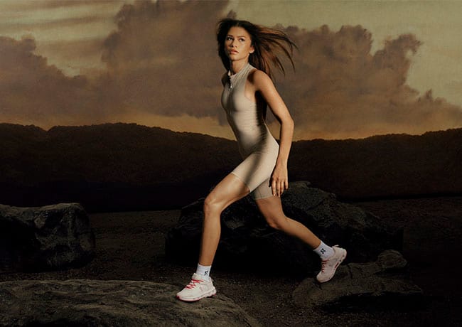 Zendaya On Fall Winter 2025 ad campaign