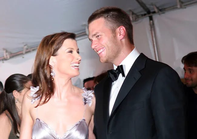 Bridget Moynahan and Tom Brady Costume Institute Gala 2005