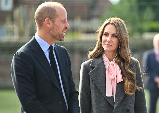 Prince William and Kate Middleton Southport