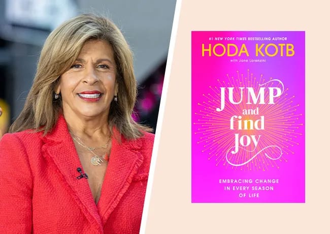 Hoda Kotb and Jump and Find Joy book