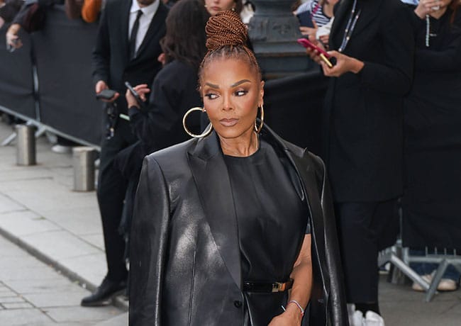 Janet Jackson Tom Ford Paris Fashion Week