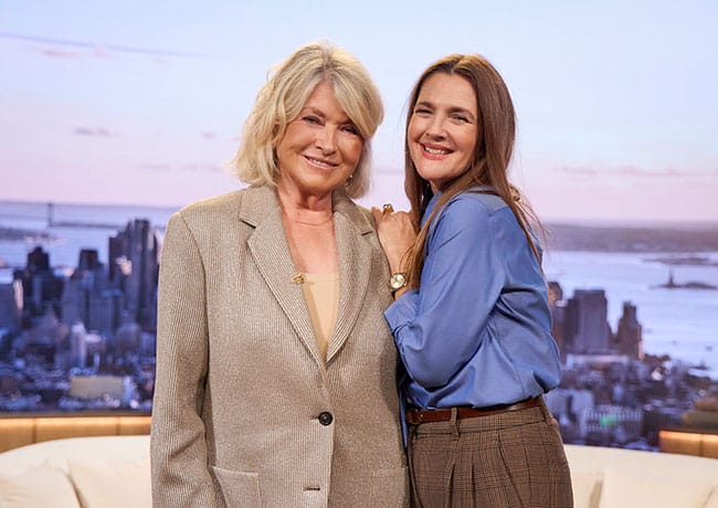 martha stewart drew barrymore
