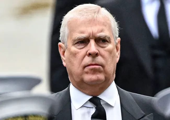Prince Andrew The Queen's state funeral