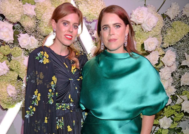 Princess Beatrice and Princess Eugenie at Vogue World after party