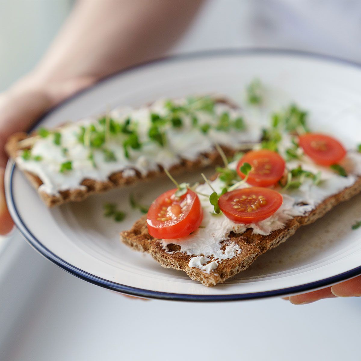 cottage cheese toast
